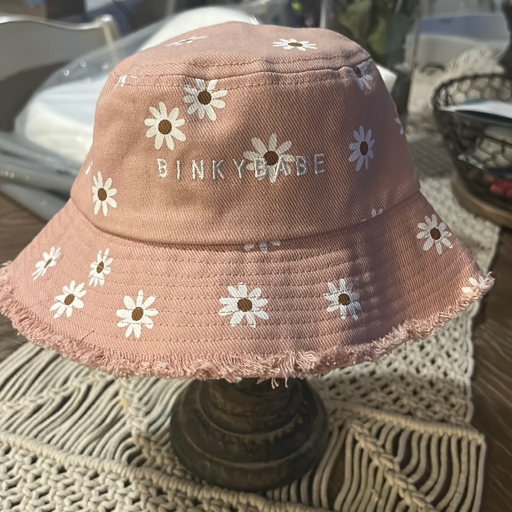 Binky babe floral bucket hat